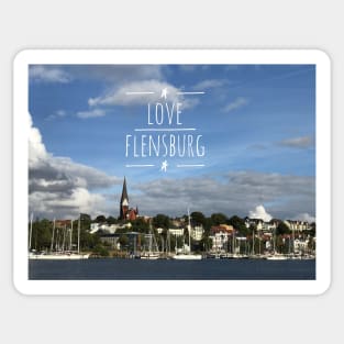 Love Flensburg Schleswig-Holstein Sticker